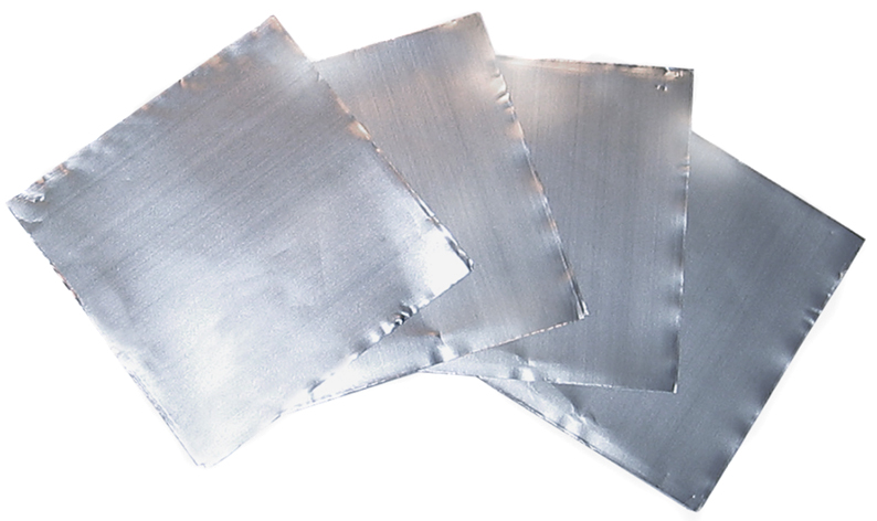 Aluminium Squares 37 x 37mm pack of 100